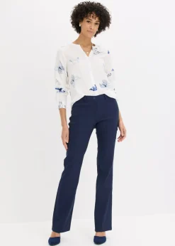 Blusa estampada de viscosa