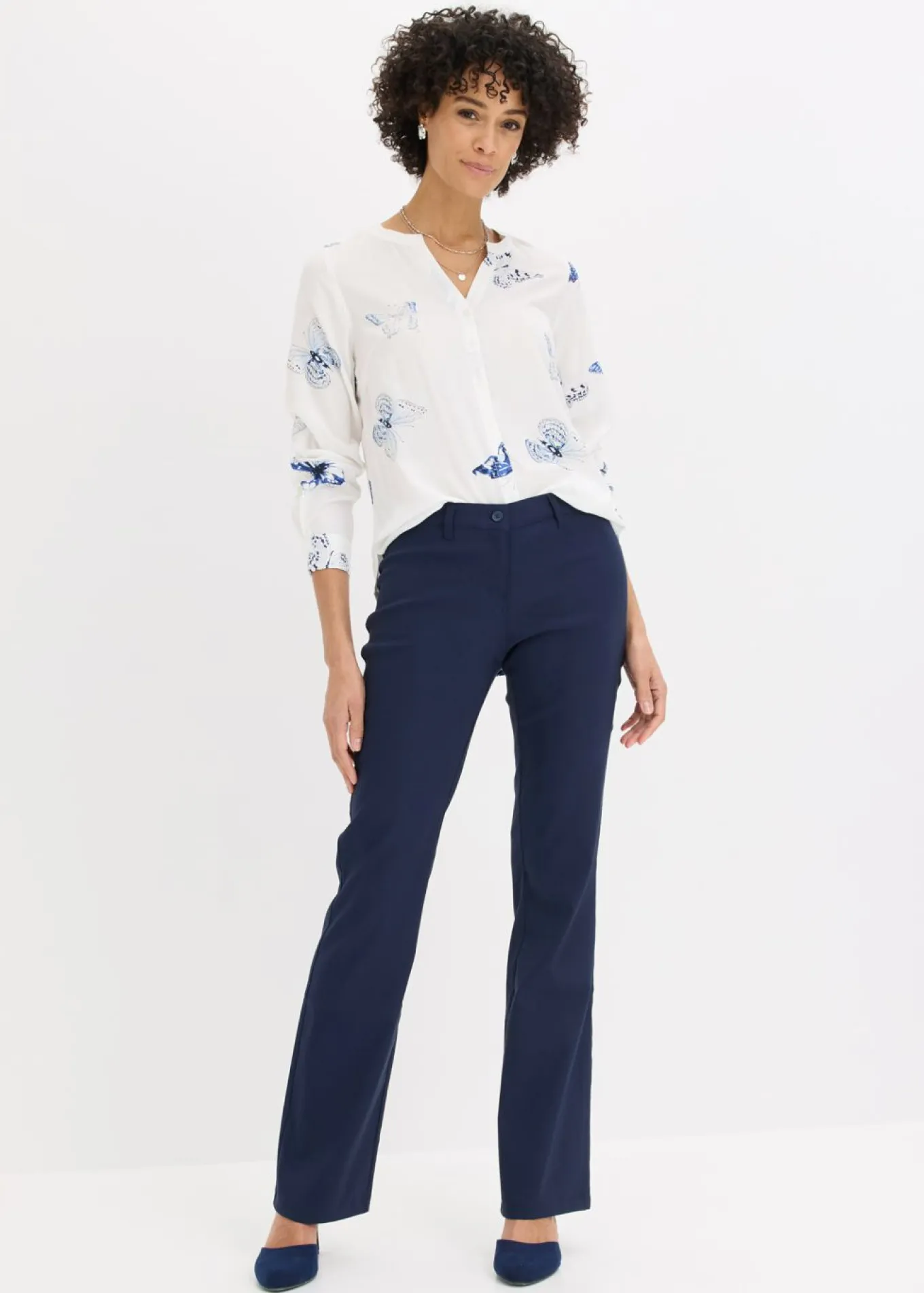 Blusa estampada de viscosa