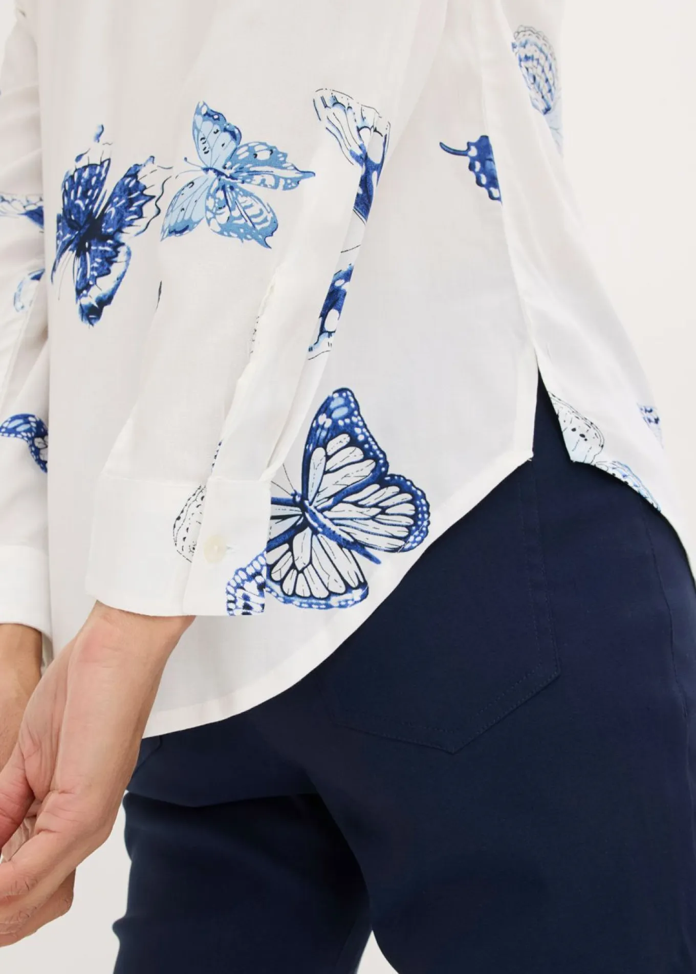 Blusa estampada de viscosa