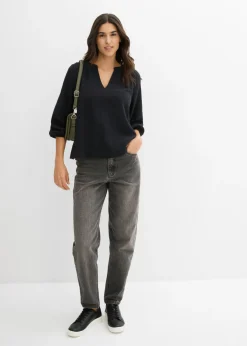 Blusa holgada de muselina
