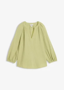 Blusa holgada de muselina