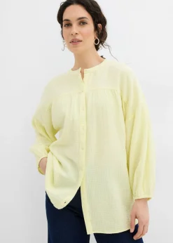 Blusa holgada de muselina