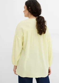 Blusa holgada de muselina