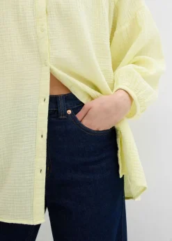 Blusa holgada de muselina