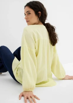 Blusa holgada de muselina