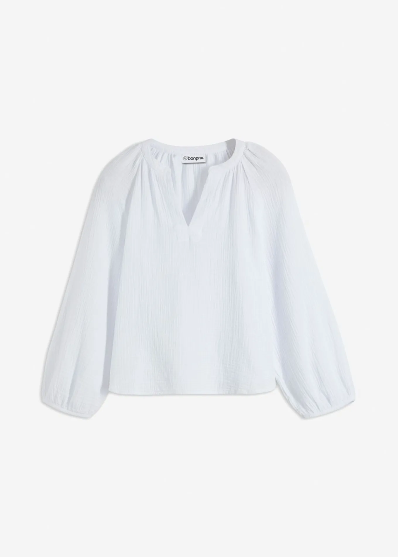 Blusa holgada de muselina