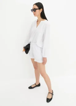 Blusa holgada de muselina