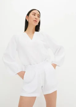 Blusa holgada de muselina