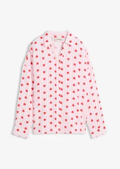 Blusa holgada de muselina suave