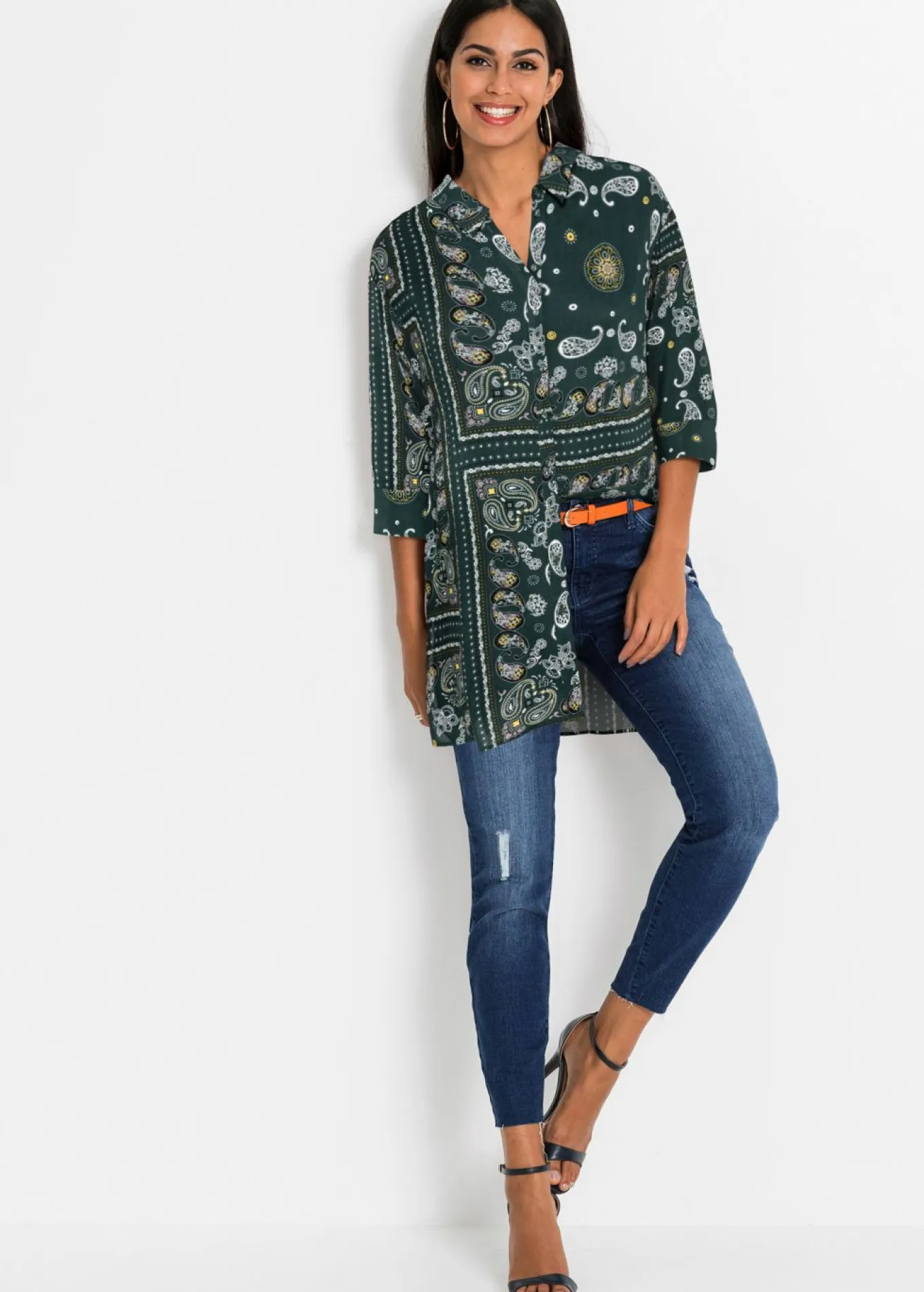Blusa larga