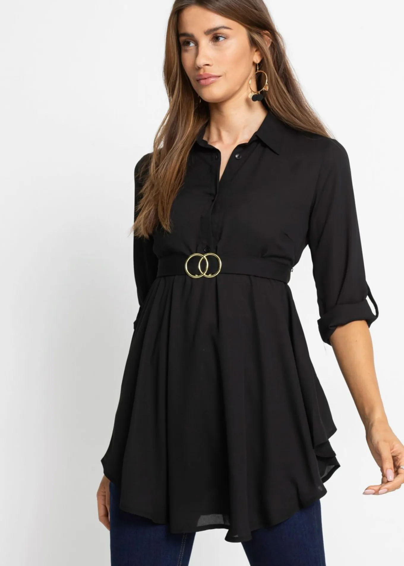 Blusa larga