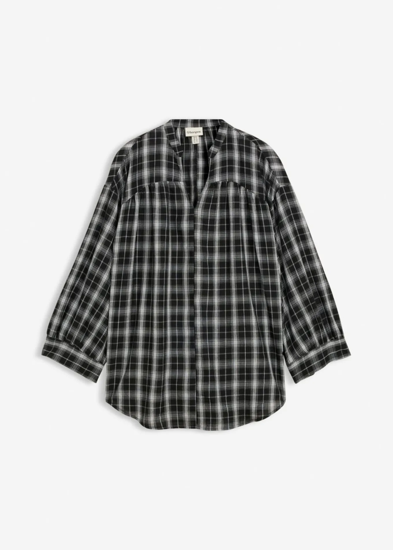 Blusa larga con corte holgado