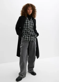 Blusa larga con corte holgado