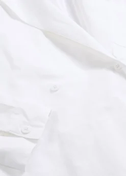 Blusa larga con escote en V