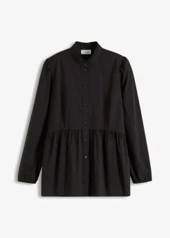 Blusa larga con fruncido