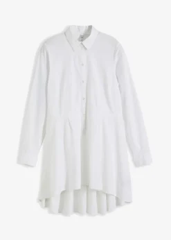 Blusa larga con volante