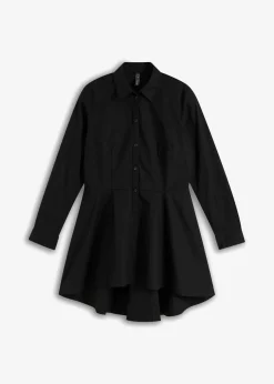 Blusa larga con volante