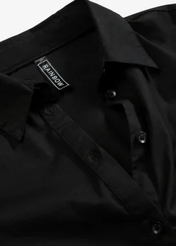 Blusa larga con volante
