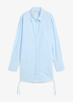 Blusa larga de algodón puro