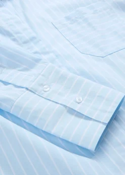 Blusa larga de algodón puro