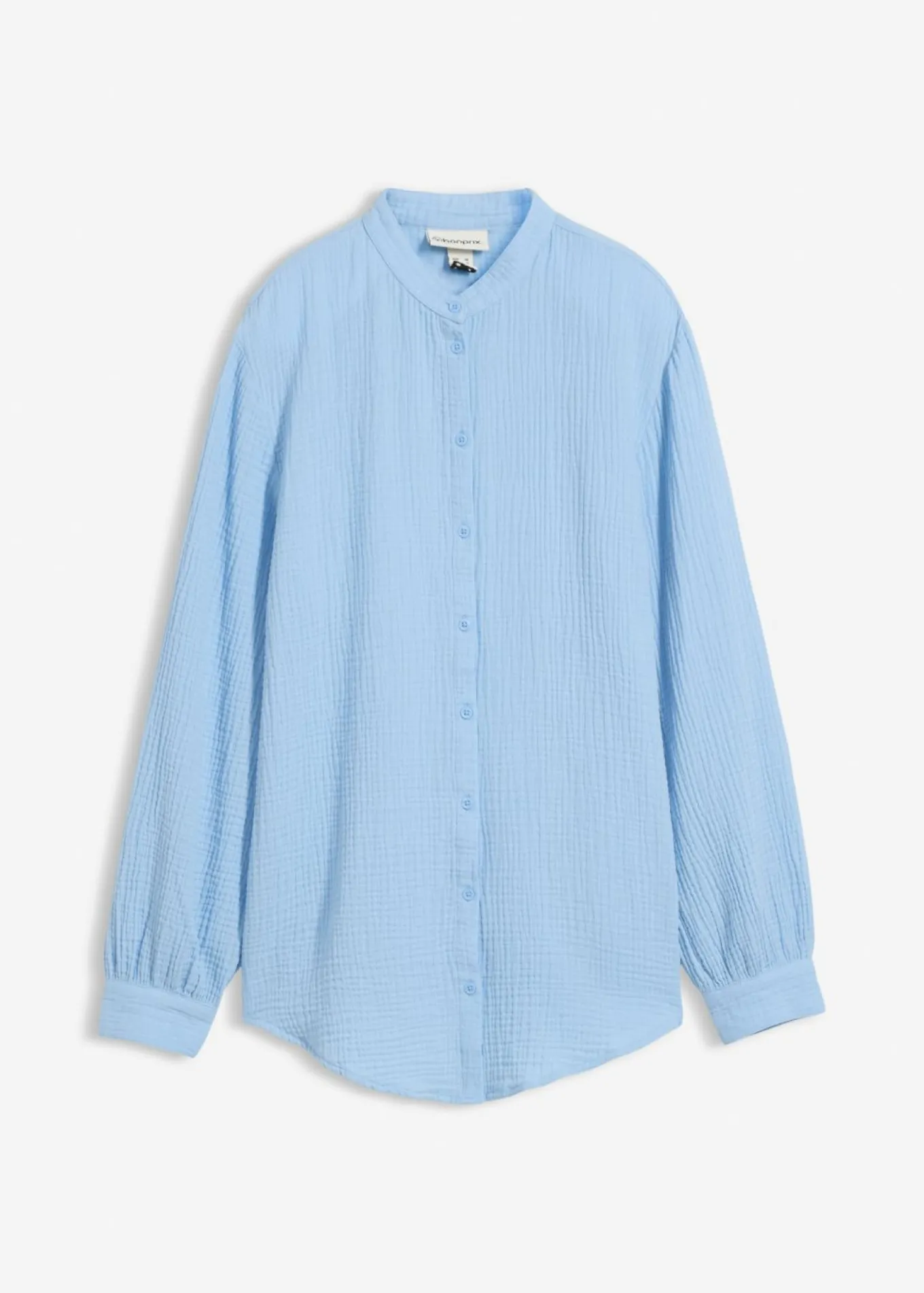 Blusa larga de muselina ligera