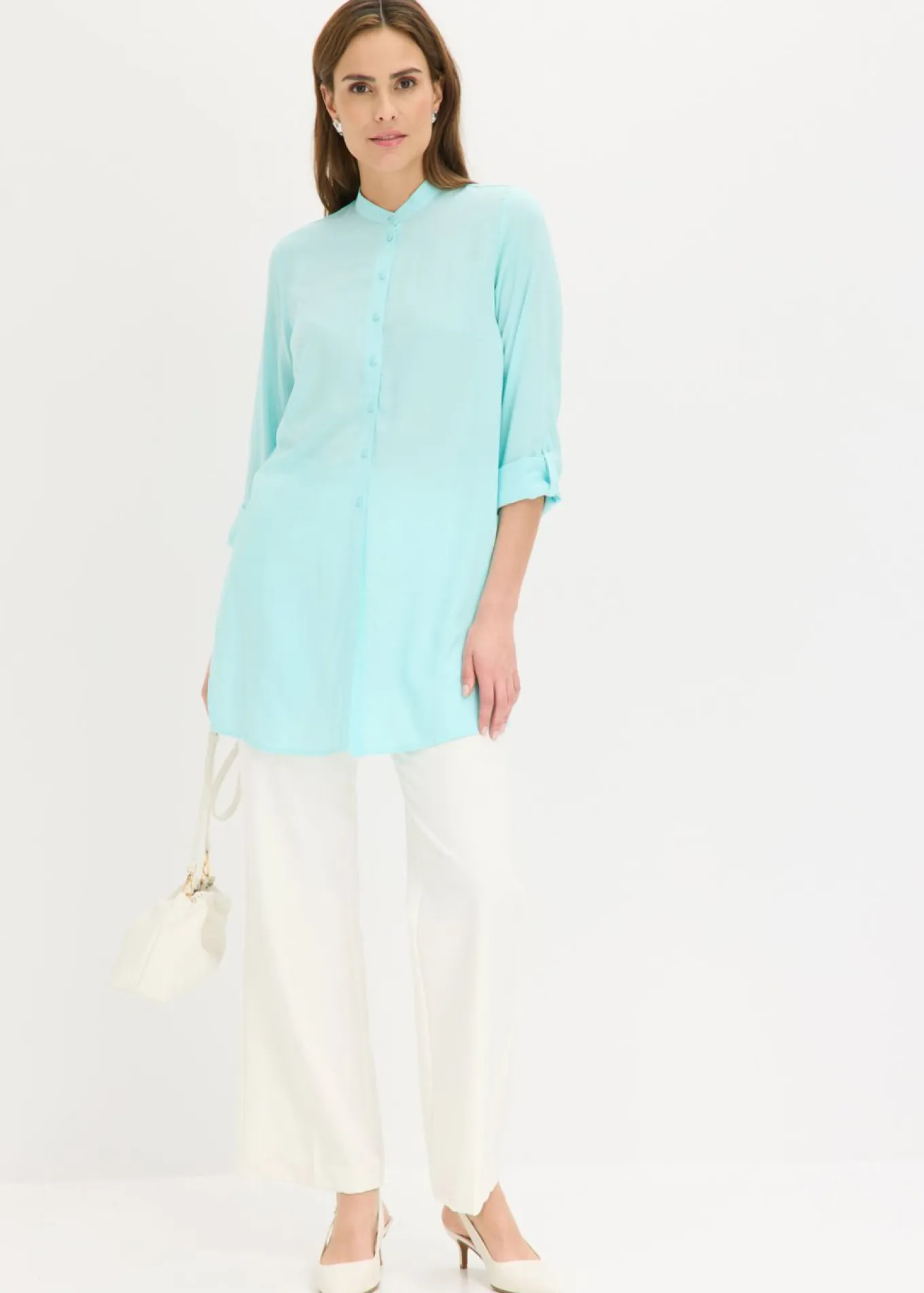 Blusa larga de viscosa