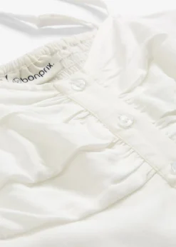 Blusa larga de viscosa fluida