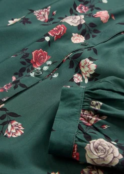 Blusa larga de viscosa fluida