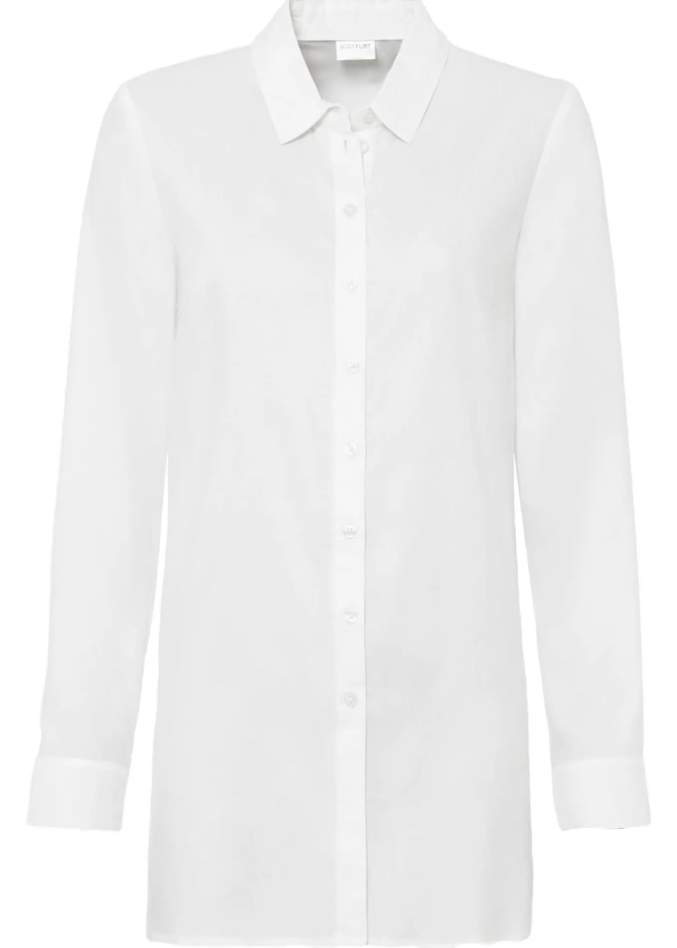 Blusa larga de viscosa pura