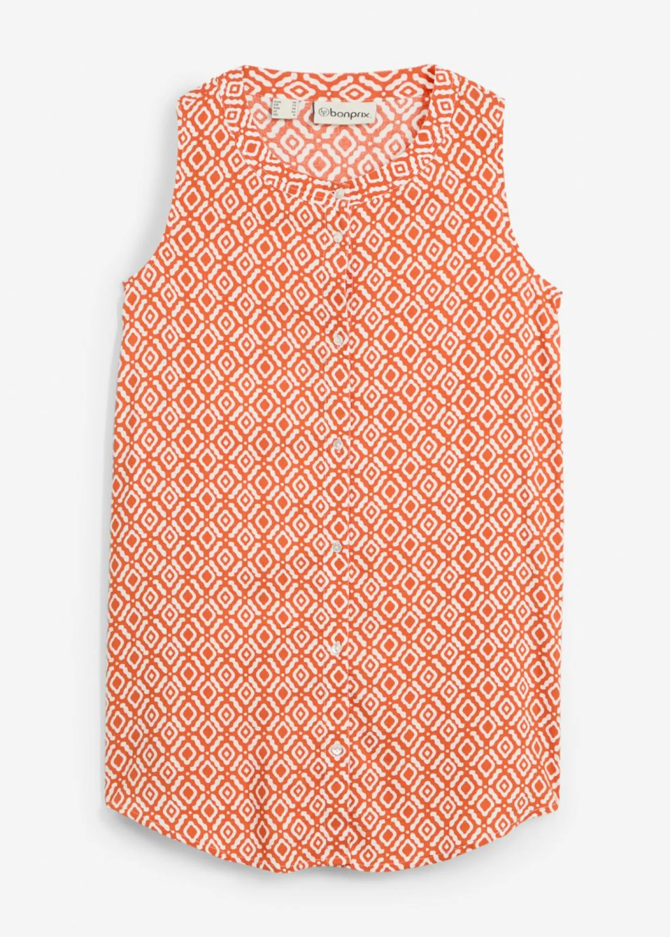 Blusa larga de viscosa suave