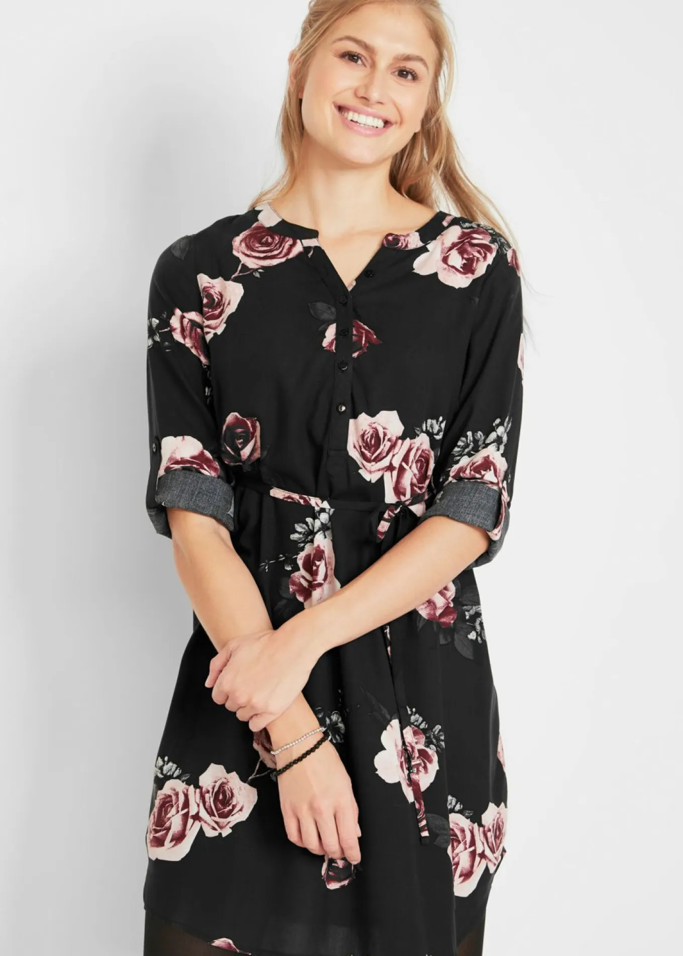 Blusa larga premamá/de lactancia