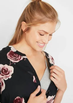 Blusa larga premamá/de lactancia