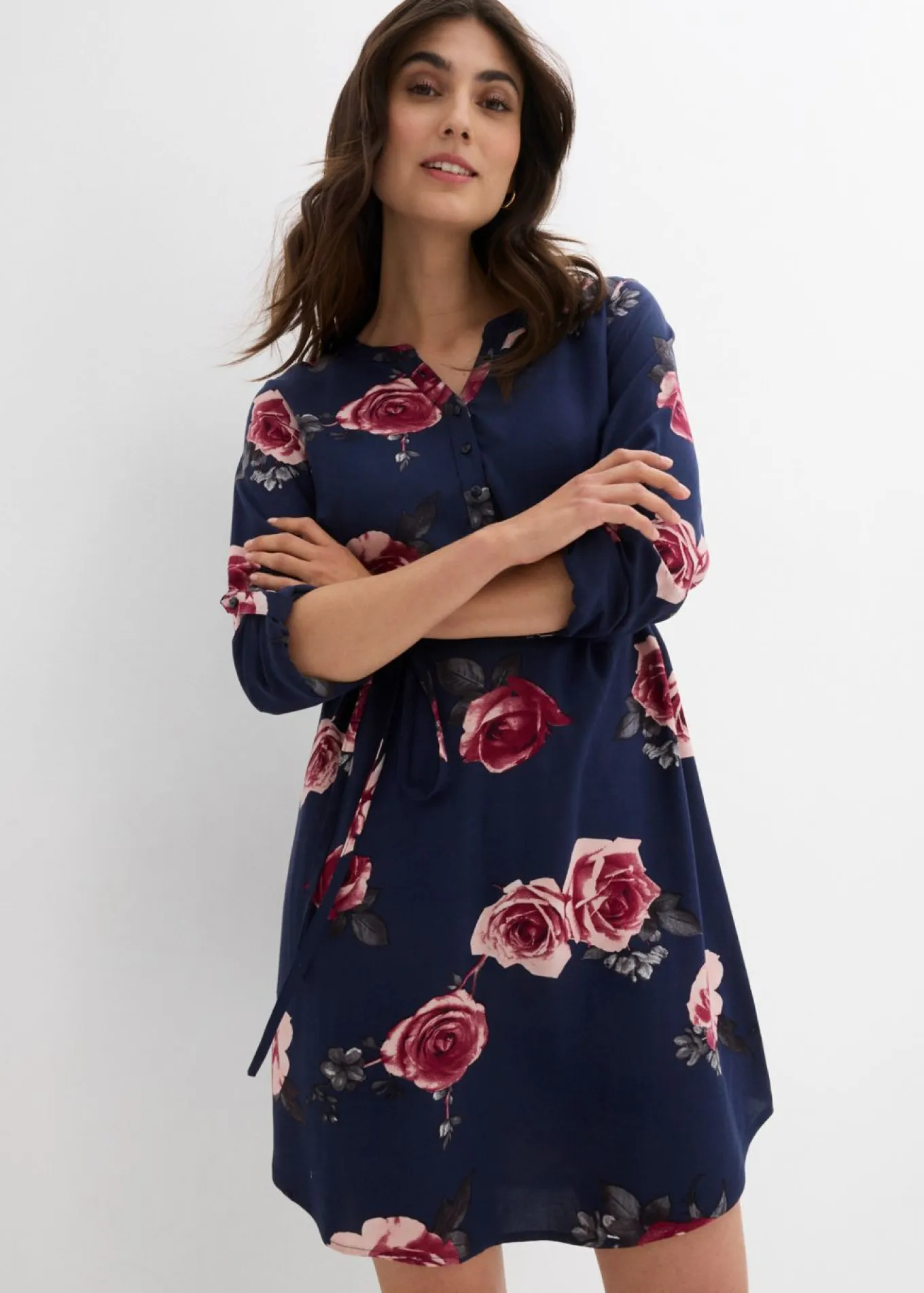 Blusa larga premamá/de lactancia