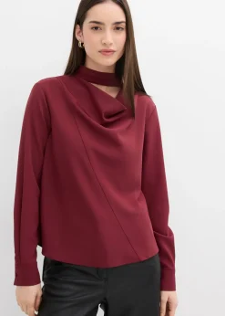 Blusa ligeramente brillante