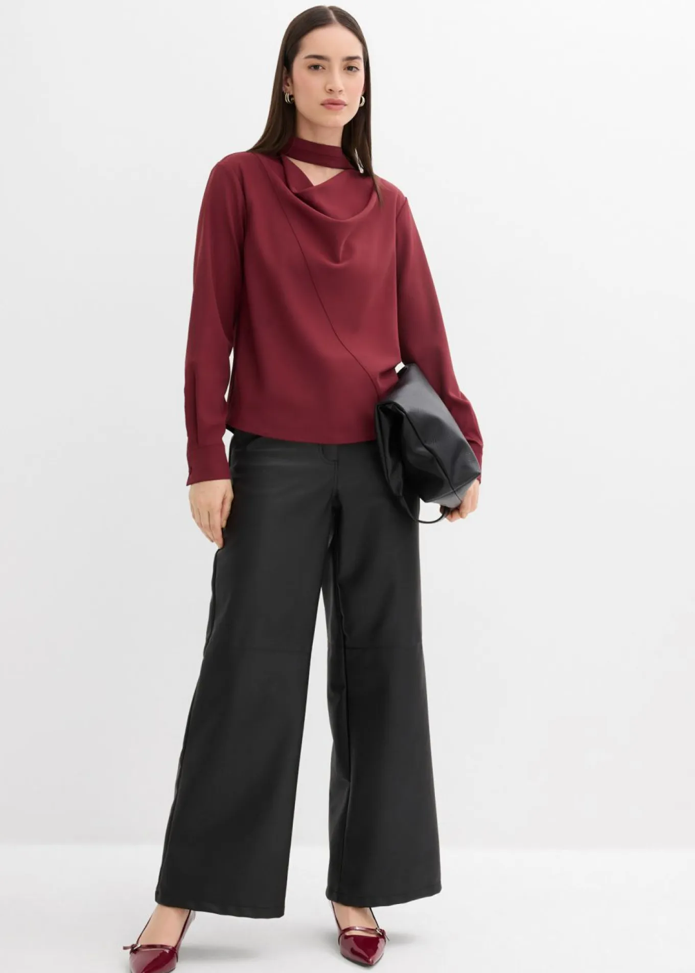 Blusa ligeramente brillante