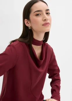 Blusa ligeramente brillante