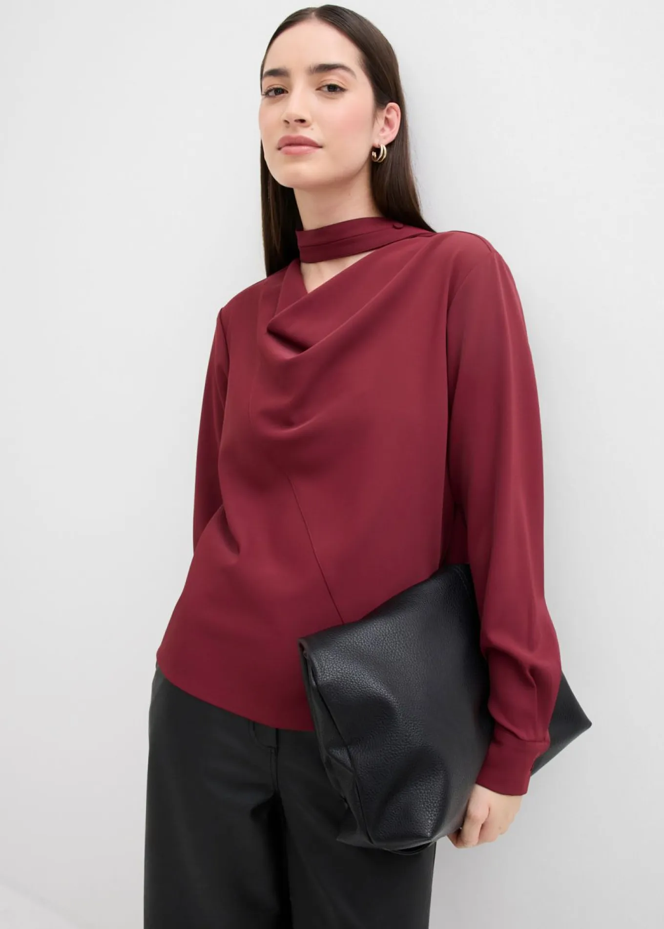 Blusa ligeramente brillante