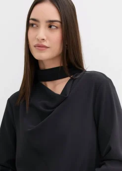 Blusa ligeramente brillante