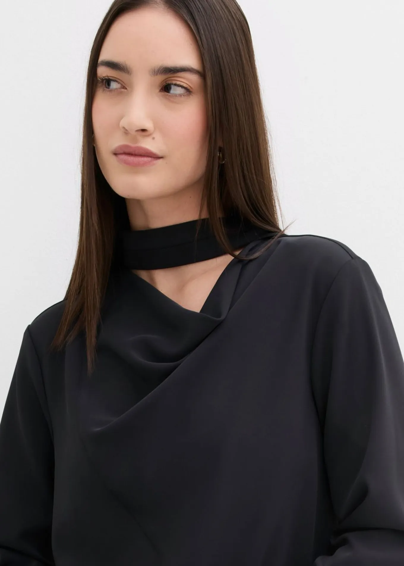 Blusa ligeramente brillante