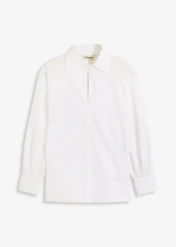 Blusa oversize con mangas voluminosas