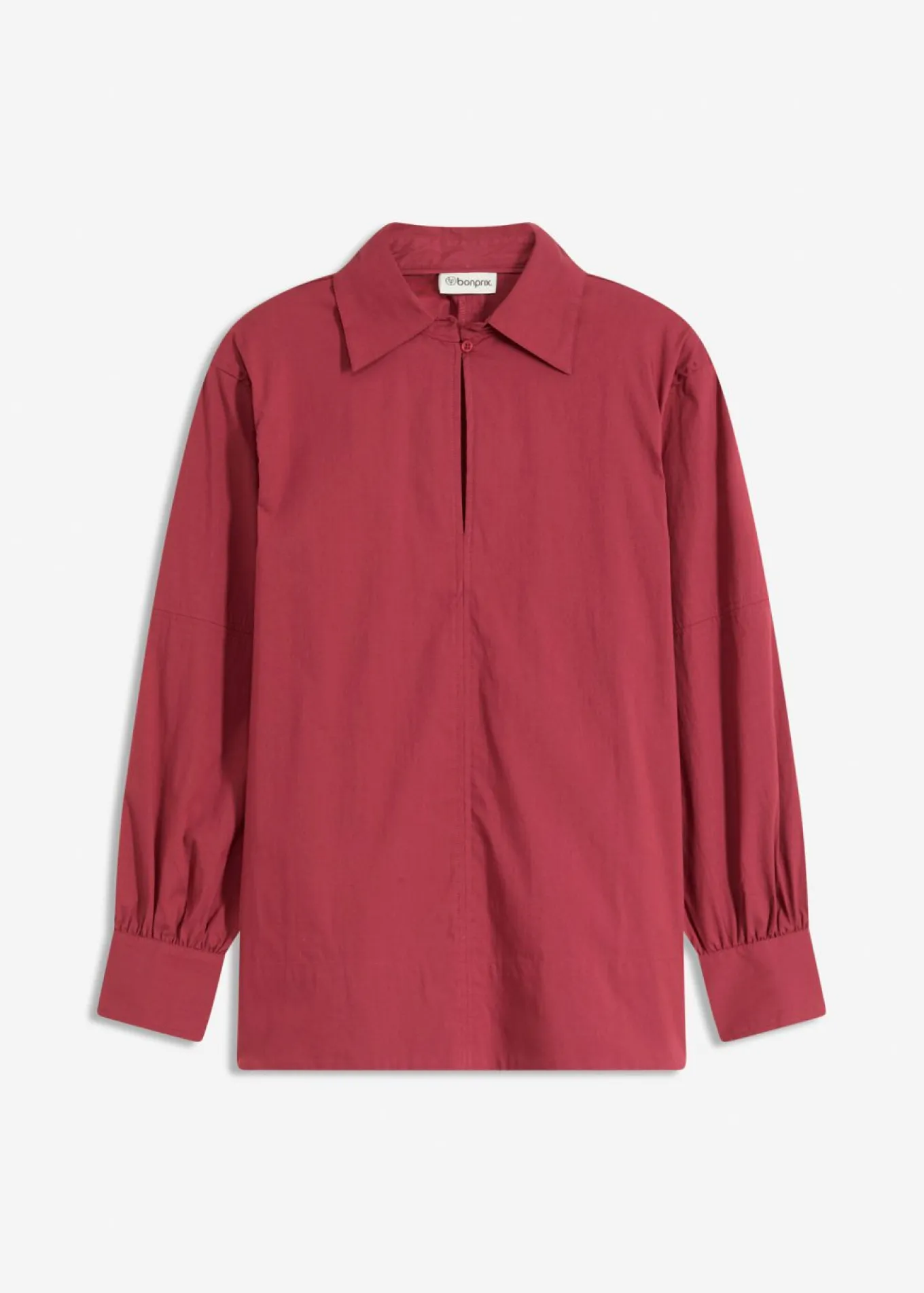 Blusa oversize con mangas voluminosas