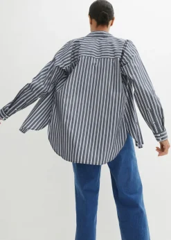 Blusa oversize de algodón puro