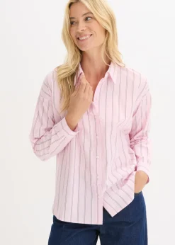 Blusa oversize de algodón puro