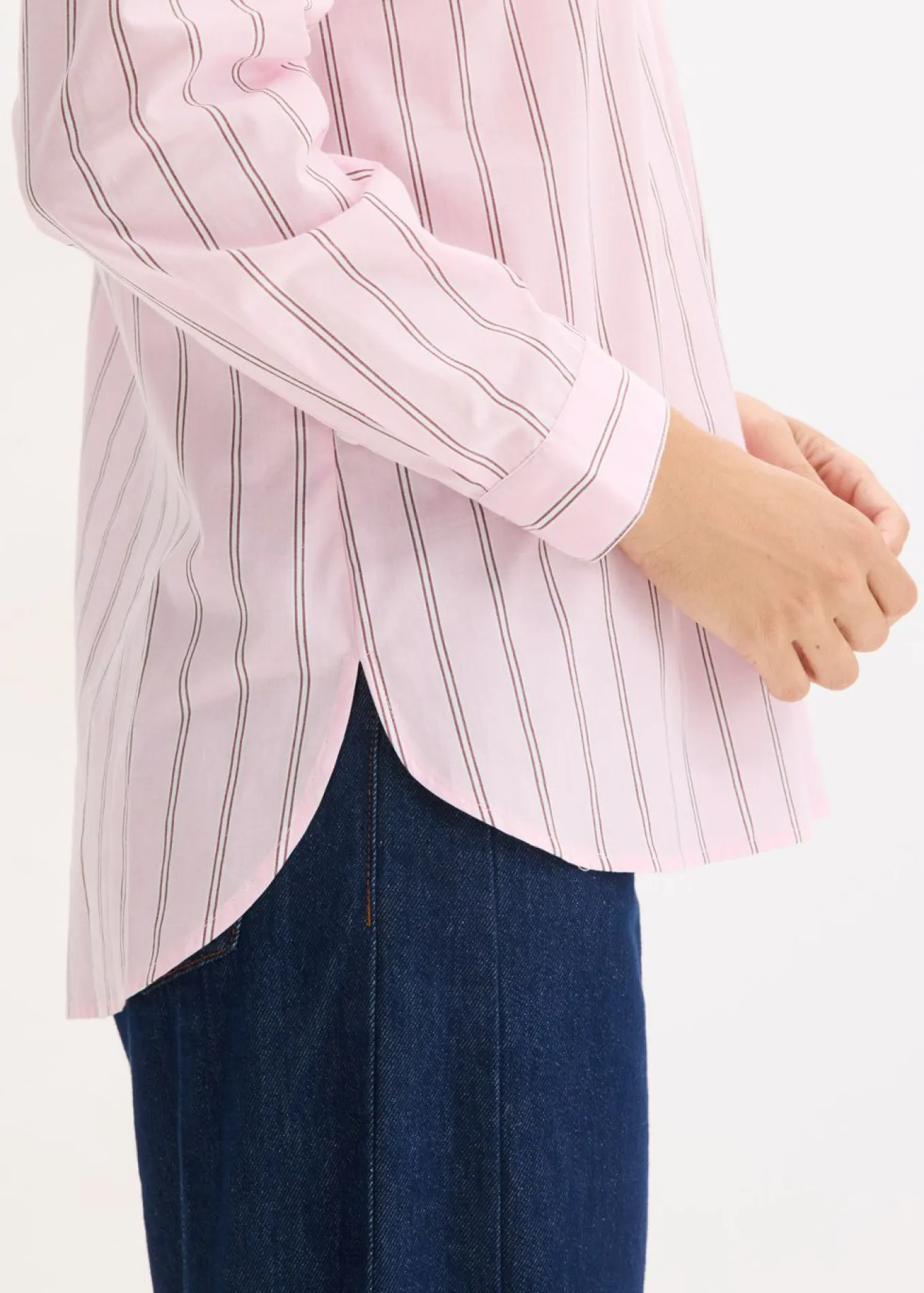 Blusa oversize de algodón puro