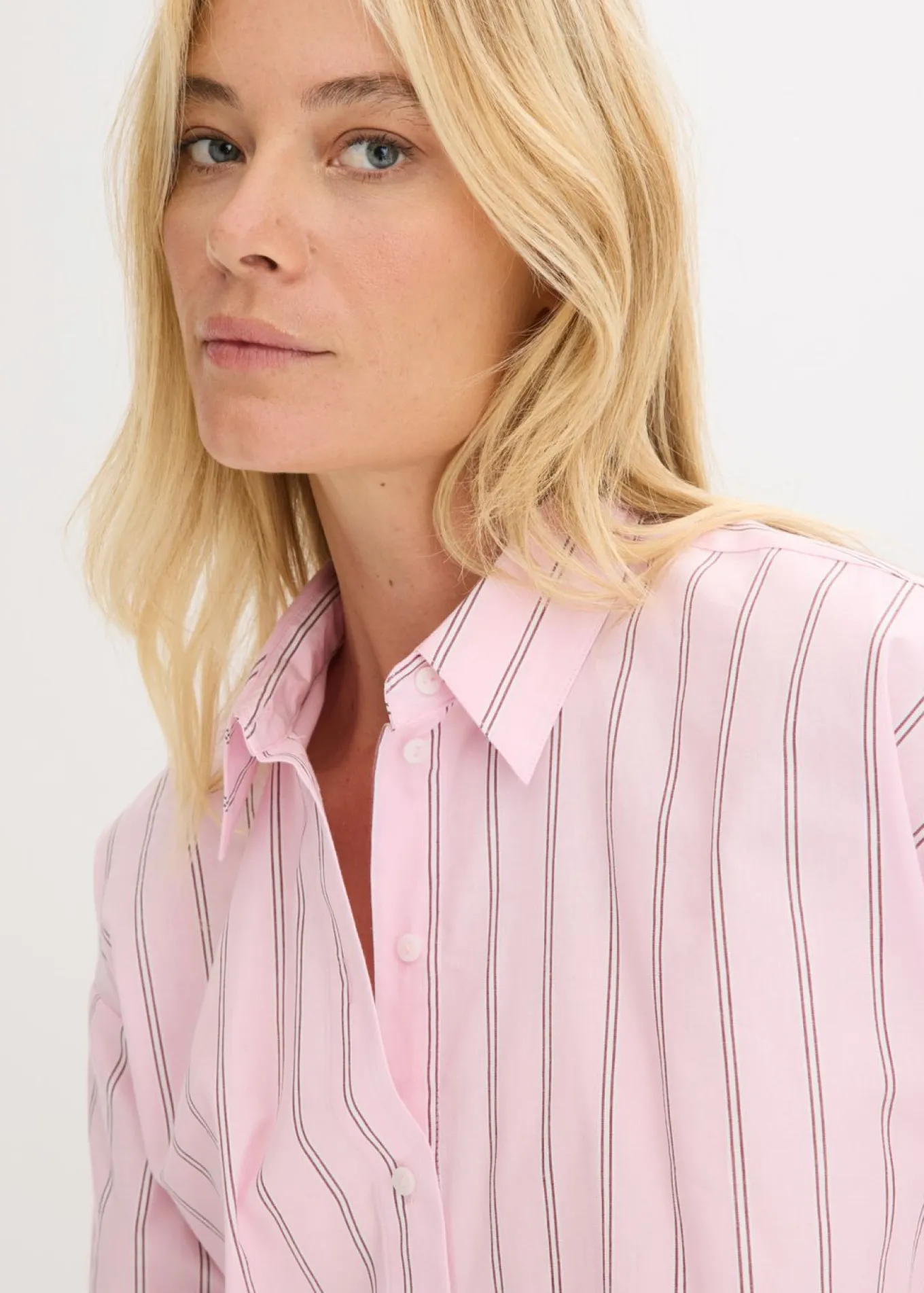 Blusa oversize de algodón puro