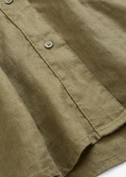 Blusa oversize de lino puro