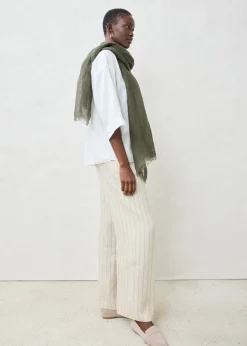 Blusa oversize de lino puro