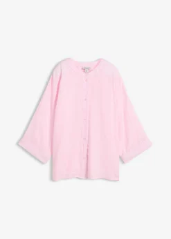 Blusa oversize de lino puro