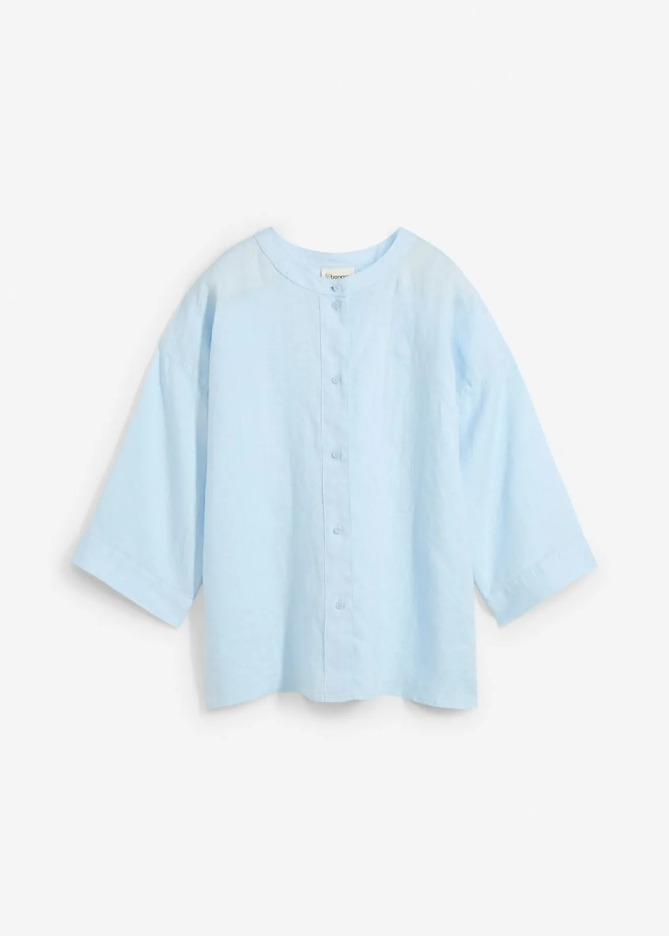 Blusa oversize de lino puro
