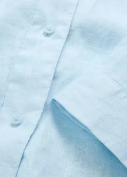 Blusa oversize de lino puro